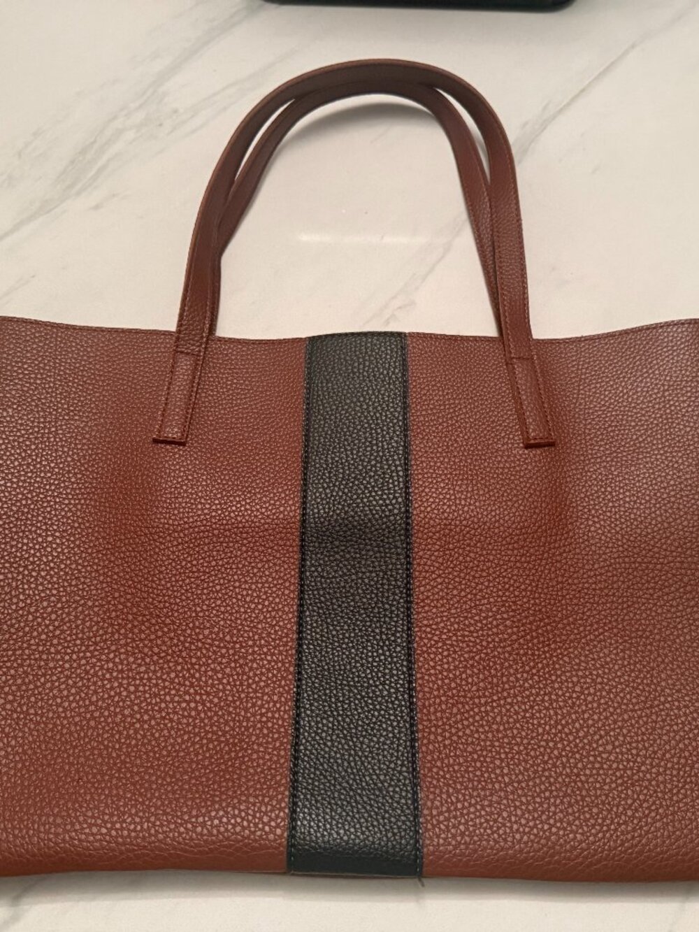 Pebbled Leather Vince Camuto Tote